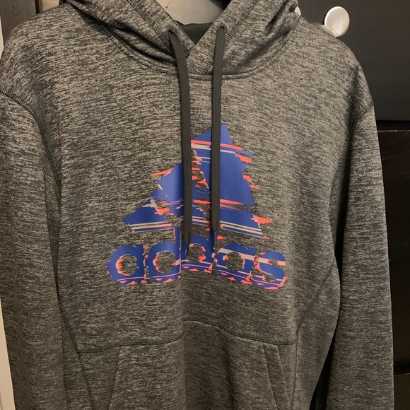 Men’s Adidas Hooded Sweatshirt - Picture 1 of 6